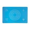 FUENTE Fábrica engrosada silicona para hornear tapete para amasar mantel individual grado alimenticio escala tapete para enrollar tapete de cocina para tabla de cortar