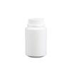 Botella de plástico sólido de 100 g con tapa antirrobo, pequeña botella vacía, botella blanca, cápsula, tableta, subrelleno de cebo para pesca.