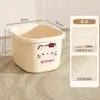 Balde para banho de pés de uso doméstico para cuidados com a saúde, balde para banho de pés de alta profundidade com isolamento para mulheres, com rodas e função de massagem