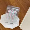 Ins Coreano Nuevo Clip de BB de Cuadros de Colores Puntos Gotas de Agua Pasador Dulce y Lindo Clip para Flequillo Clip Lateral Accesorios para el Cabello