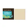 Jabón de baño de coco caribeño EAST MOON Limpia suavemente el cuerpo y la piel con fragancia Jabón de ducha hidratante
