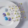 Item Quente do Xiaohongshu Adesivos Fofos de Arte para Unhas Bob Esponja 5D Em relevo Estrela do Patrick Adesivos para Papelaria Journal Atacado