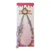 Corrente para Celular de Tulipa Chaveiro de Contas Pingente de Flor para Bolsa Acessórios para Capa de Celular Pequenos Presentes para Meninas Venda por Atacado