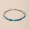 Tênis Popular Transfronteiriço High-End Pulseira Joias Femininas Versátil Zircônia Sinta Atacado Nicho Amazon Totalmente Diamante Venda Quente