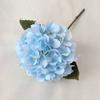 Flor artificial nórdica de alta qualidade, azul claro, rosa, hortênsia, flor de casamento, decoração para casa, flor artificial única