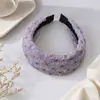Diadema de Ala Ancha Estilo Coreano con Lunares para Mujer Corona Alta Hace que la Cara Parezca Más Pequeña Tocado de Tela para Lavarse la Cara Pinza para el Cabello Versátil de Gama Alta Nuevo Estilo