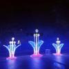 Lâmpada LED Fashion e Requintada em Formato de Veado Borboleta Árvore Flor Estéreo Florescendo Padrão Forma