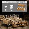 Copo de vinho branco separador de vinho conjunto de vidro doméstico Copo Bala Copo para destilados uma taça garrafa de vinho pequena conjunto de vinho criativo estilo chinês