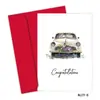 Tarjetas de felicitación transfronterizas, feliz boda, tarjetas de felicitación para fiesta de bodas, bendiciones de amor y matrimonio con sobre, tarjetas de felicitación, nuevos productos de Amazon