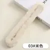 Palitos torcidos de pelo de coelho extra-grossos, fáceis de dobrar, macios e densos, para pingentes de boneca DIY feitos à mão. Atacado do fabricante