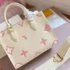 Nuevos Bolsos de Moda Europeos y Americanos para Mujer Bolso Original de Cuero Genuino para Hombro y Cruzado Bolso de Mano Estampado Bolsa de Suministro de Comercio Exterior