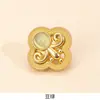 Nuevo botón de cheongsam estilo chino con diseño de puntos de trébol, estilo chino tradicional, botón decorativo para cuello Hanfu de la era Song y Ming