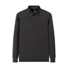 Suéter Grueso de Punto Cálido para Hombre Estilo Coreano Otoño e Invierno Cuello Solapa Manga Larga Camisa Base Casual