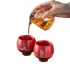 Juego de Té Cultural y Creativo de la Ciudad Prohibida con Tazas Personalizadas, un regalo para amigos y hermanas, un recuerdo o detalle de boda