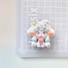 Linda Chica de Disfraces Pegamento Cremoso Accesorios Pasador Funda de Teléfono Patinete Eléctrico Hebilla de Zapato Decoración Pegatinas DIY