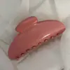 Pinza de Agarre de Color Sólido Simple Estilo Coreano Súper Hada Pinza de Agarre para el Cabello Pinza Tiburón Pinza de Disco para el Cabello Pinza para el Cabello Accesorios para el Cabello Nuevo Estilo