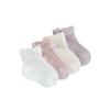 Meias Infantis 25 Novo Estilo de Verão Respiráveis Meias para Bebê Malha Algodão Penteado Meninos e Meninas Meias Infantis Sem Costura