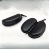 Estuche para Gafas de Sol Cuero Negro Bolsa con Cremallera Eva Venta al por Mayor Gafas de Sol para Hombre y Mujer Estuche para Gafas Polarizadas Portátil