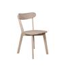Fábrica al por mayor, restaurante para el hogar, balcón, silla mariposa embrión blanca, simple, moderna, de madera maciza, silla mariposa con respaldo blanco embrión.