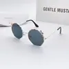 Óculos de Sol Infantis de Metal Estilo Coreano, Óculos de Sol Anti-UV da Moda para Meninos e Meninas, Óculos com Armação de Metal