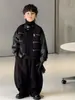 Chaqueta de Cuero para Niños 2025 Nuevo Estilo Chaqueta de Cuero Inspirada en Chanel Motocicleta Moderna Elegante Top Chaqueta de Cuero para Niños Venta al por Mayor