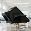 Tienda de campaña triangular para techo de aleación de aluminio en verde militar, versión extendida para exteriores