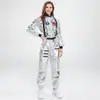 Fantasia de Halloween, Fantasia do Mesmo Espaço de The Wandering Earth, Macacão Feminino Uniforme, Fantasia de Astronauta para Palco