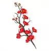 Flores Artificiales de Flor de Ciruelo, Ramos de Flores Falsas, Decoración de Escena de Boda, Arreglos Florales, Flores de Seda, Decoraciones de Flores Falsas, Venta al por Mayor de Fabricantes