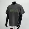 Camiseta Informal de Manga Corta de Alta Calidad, de Marca de Moda Transfronteriza, Nueva de Verano para Hombre, Versátil, Holgada, con Estampado de Letras