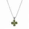 Collar de flor de circonita con gota de agua, cadena para clavícula de lujo discreto, fresco y dulce, versátil y elegante, venta al por mayor de joyería de alta gama