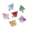Cascalho de Cristal Natural Transfronteiriço Resina Luz Noturna USB Criativa Lâmpada de Mesa de Cabeceira Decorativa Presentes Atacado