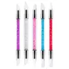 Suprimentos de nail art de caneta requintada transfronteiriços novo atacado de nail art 9 com caneta de silicone de diamante ferramentas japonesas de nail art