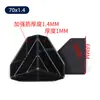Protectores de Esquina de Plástico de Tres Lados, Protectores de Esquina Anticolisión para Cajas de Cartón, Protectores de Esquina para Muebles del Hogar, Envolturas de Esquina Anticolisión para Entrega Express