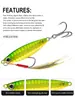 Iscas de Pesca Atacado para Arremesso da Margem, Arremesso de Longa Distância, Jigging, Água Doce e Salgada Iscas de Peixe de Chumbo, Iscas Nuas, Iscas com Anzol Duplo, Spinnerbaits e Crankbaits