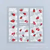 Pegatinas de uñas de alivio transfronterizas Pegatinas de uñas japonesas Pegatinas de uñas explosivas Pegatinas de uñas de encaje blanco y negro Venta al por mayor