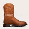 Direto da fábrica Comércio exterior salto baixo apontado curto retro casual all-match botas masculinas tamanho 38 a 48
