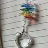 Colgante de Mariposa Acrílico Cruzado en Stock Atrapasol Decoración de Luz Colgante de Bola Animal Conmemorativo Nostálgico Colgante de Cristal