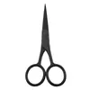 Tijeras de acero inoxidable para cejas pegatinas de belleza para párpados tijeras pequeñas tijeras para cejas domésticas cabeza redonda tijeras para barba nariz venta al por mayor