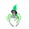 Diadema de araña para Halloween, diadema de calavera y fantasma, nuevos accesorios para fiestas transfronterizas, explosiones, sombreros de terror