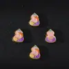 Gota de Aceite Dorada Tradicional DIY Joyería Estilo Chino, Paz y Buena Fortuna, Riqueza, Pulsera de Seis Caracteres, Cadena de Cuerda, Separador de Cuentas, Buena Suerte