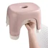 Taburete Pequeño [Antideslizante y Estable] para Uso en el Hogar, Taburete Bajo de Plástico Adecuado para Sala de Estar, Mesa de Café, Baño y Baño de Niños