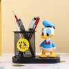 Adornos Creativos de Escritorio, Portalápices Buda Ruyi Pequeño, Tendencia Nacional Decoración de Escritorio para el Hogar, Regalo para Estudiantes, Artesanía de Resina