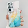 Capa de celular IMD metalizada com padrão de mármore é adequada para Samsung S25ULTRA blooming S24 furo fino A16/A56/A55