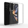 Funda para Teléfono Móvil Adecuada para Samsung Zfold 50% de Descuento Transparente Apilada Funda de Material Dos en Uno Fold6 Estilo Simple Japonés y Coreano