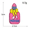 Balão de Ar Quente Rosa Adesivo de Tecido Bordado Desenho Animado Bordado Computador Roupas Bolsa Chapéu Decoração Emblema Patch para Passar