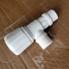 Fábrica mayorista de grifos de plástico de 4 puntos para el hogar, balcón exterior, baño ordinario, apertura rápida, grifo de plástico de plástico