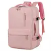 Mochila Masculina Transfronteiriça, Bolsa de Viagem de Alta Qualidade e Grande Capacidade, Mochila Escolar Feminina Moderna para Estudantes, Bolsa Expansível para Laptop