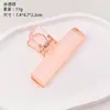 Pinza de Gel Acrílico para Macaron Pinza de Almacenamiento de Oficina Pinza para Diario Hecha a Mano Carpeta de Documentos Papelería de Oficina Carpeta de Archivos