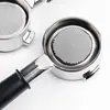 Máquina de Café Platinum Porta-filtro Bottomless Modificado Série 8 54mm Série 9 58mm Dedicado Aço Inoxidável 304 com Cabo de Madeira e Cesta de Café