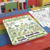 Pósters para colorear de compra directa transfronteriza, libros para colorear de búsqueda de insectos, libros de dibujo para niños, colorear de exploración divertida dibujado a mano, iluminación